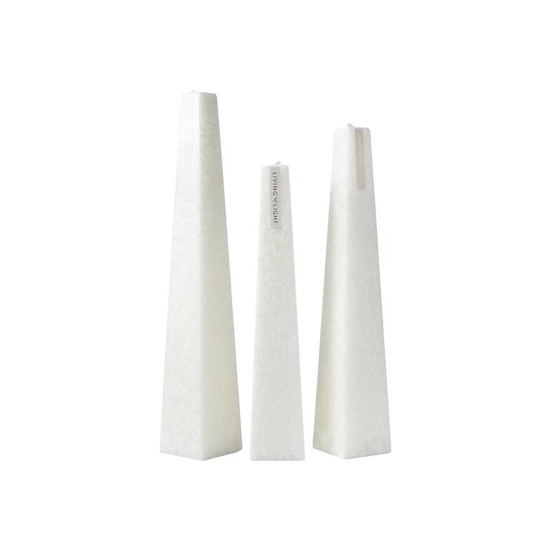 ICICLE CANDLES - SNOW